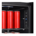 HRBC113 Hisense  113 Can Beverage Cooler - Black Glass 